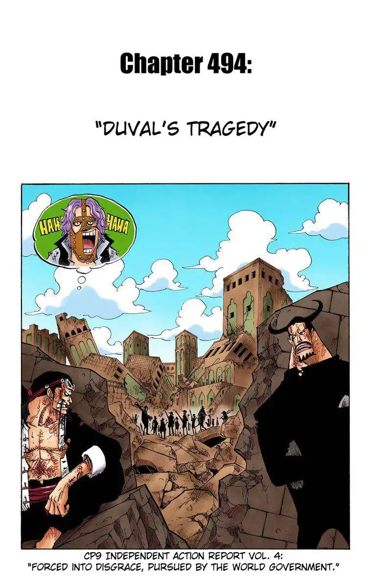 One Piece - Digital Colored Comics Chapter 494 2